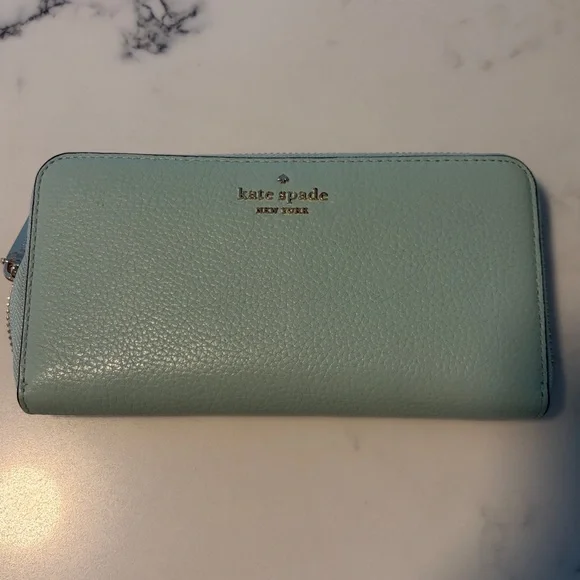 🍀Kate Spade Halle Chain-Handle Shoulder Bag in Seawater AND Matching Wallet!!